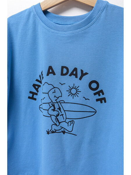 Bicycle Neck Boy Baby T-shirt - 6