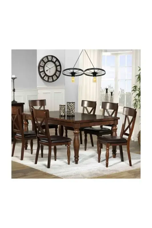 Bicycle Wheel Pendant Double Chandelier Wrought Iron Bar Hotel Restaurant Metal Retro Ceiling Lamp-Black - 3