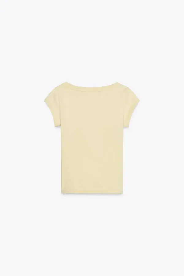 BICYCLE YAKA T-SHIRT-Butter - 6