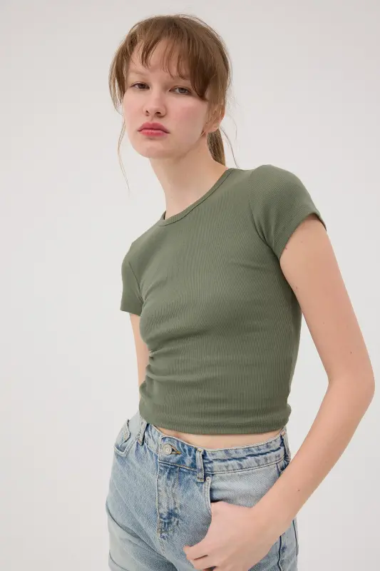 Bicycle Yoqa Basic T-shirt P13343-U6-YOG' YESHILI - 2