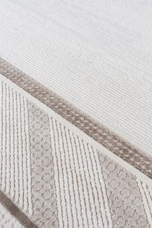 Bienal VL Fringe Modern Woven Rug, High Quality Living Room, Hall, Kitchen Rug-8664A - 4