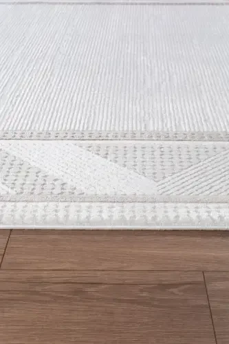 Bienal VL Fringe Modern Woven Rug, High Quality Living Room, Hall, Kitchen Rug-8664A - 5