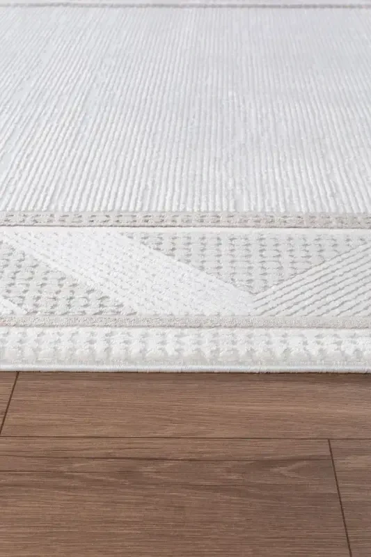 Bienal VL Fringe Modern Woven Rug, High Quality Living Room, Hall, Kitchen Rug-8664A - 5