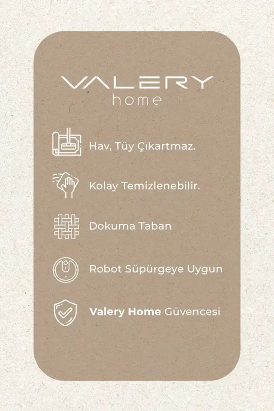 Bienal VL Saçaklı Modern Dokuma Halı,Yüksek Kalite Oturma Odası,Salon,Mutfak Halısı - 8664A-Bej - 7