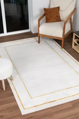 Bienal VL Saçaklı Modern Dokuma Halı,Yüksek Kalite Oturma Odası,Salon,Mutfak Halısı-8664A - VALERY HOME (1)