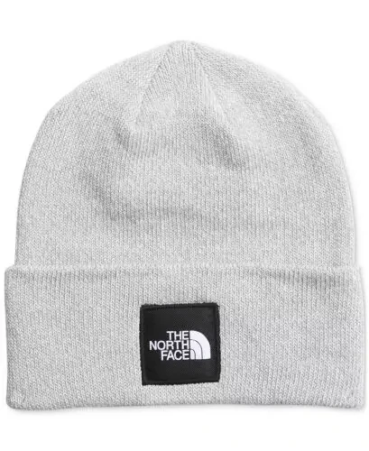 Big Box Beanie-Tnf Light Grey Heather - THE NORTH FACE