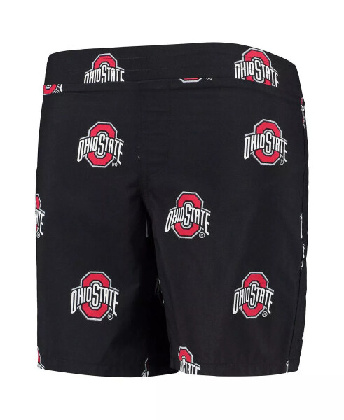 Big Boys Black Ohio State Buckeyes Backcast Printed Omni-Shade Shorts Black - 4