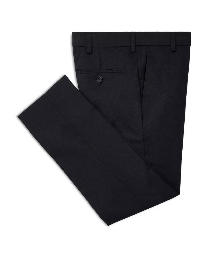 Big Boys Corduroy Classic Fit Dress Pant Black - 1