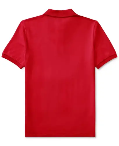 Big Boys Cotton Mesh Logo Polo Shirt - 5