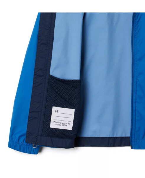 Big Boys Glennaker Rain Jacket Bright Indigo, Collegiate Navy - 3