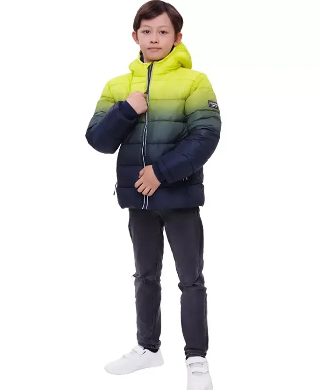 Big Boys Heavyweight Puffer Jacket Coat-Luminous - 6