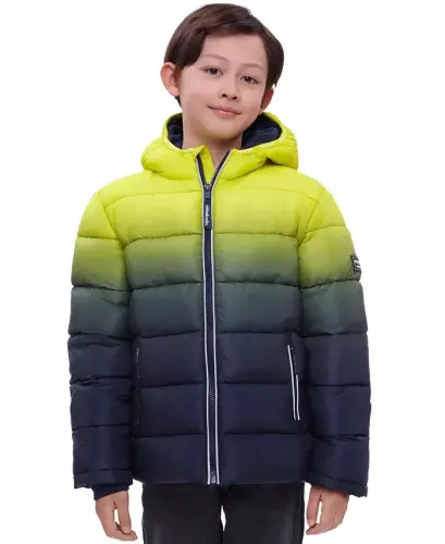Big Boys Heavyweight Puffer Jacket Coat-Luminous 
