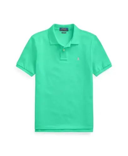 Big Boys Paxta To'r Logotipi Polo Ko'ylagi - Sunset Green 