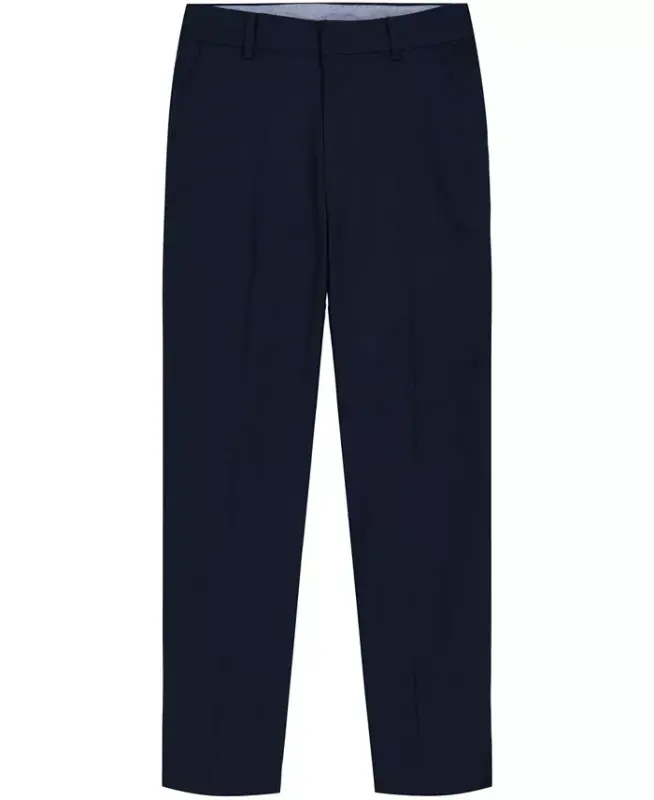 Big Boys Stretch Sharkskin Machine Washable Suit Pants - 1