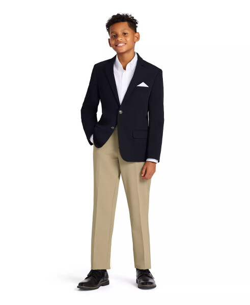 Big Boys TH Flex Machine Washable Stretch Performance Dress Pants - 4