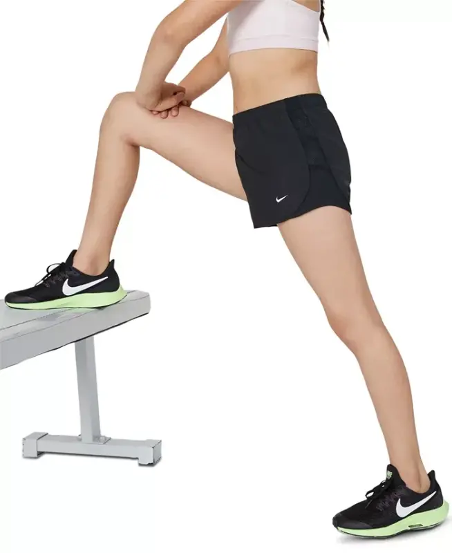 Big Girls Dri-Fit Tempo Yugurish Shortlari-Qora - 5