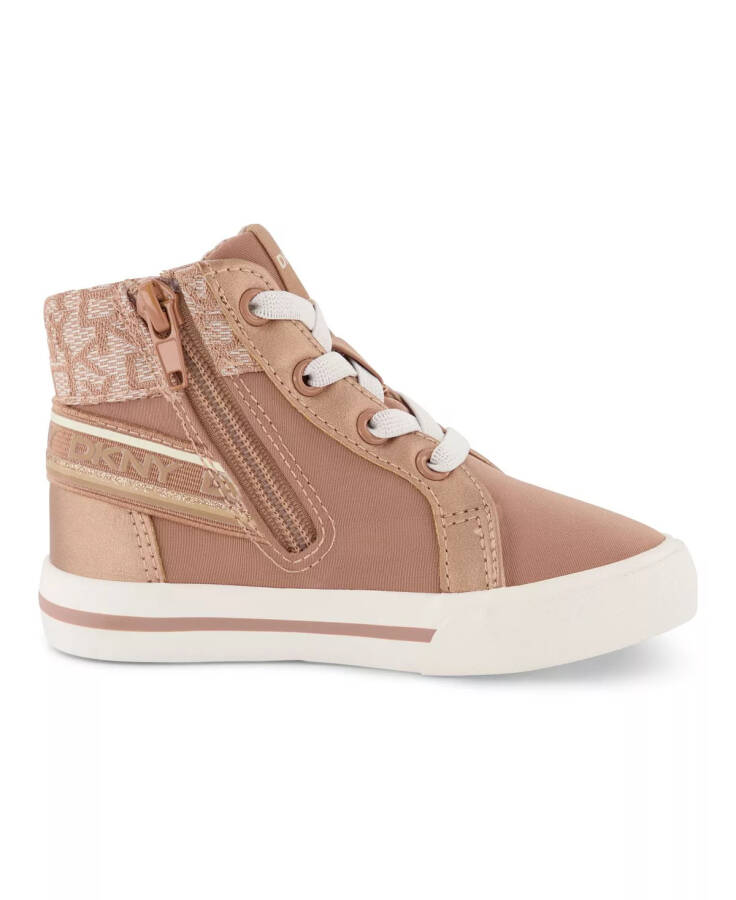 Big Girls Hannah Elastic Sneakers Taupe - 2