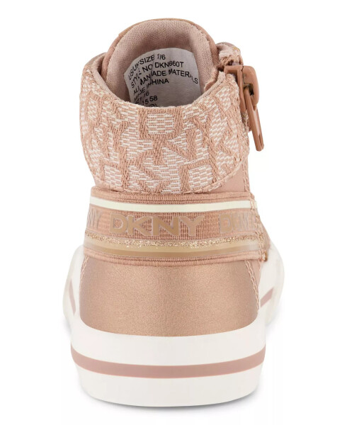 Big Girls Hannah Elastic Sneakers Taupe - 3