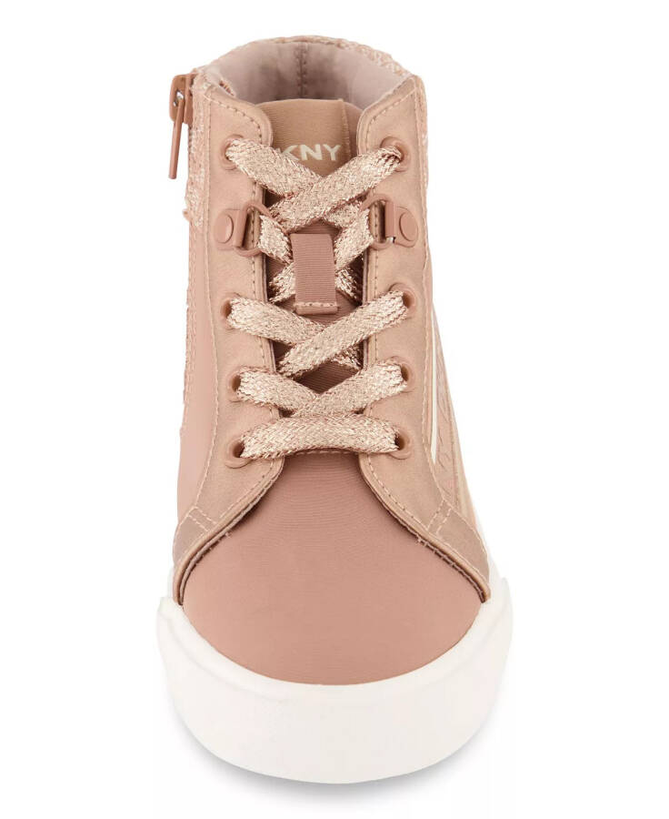 Big Girls Hannah Elastic Sneakers Taupe - 4