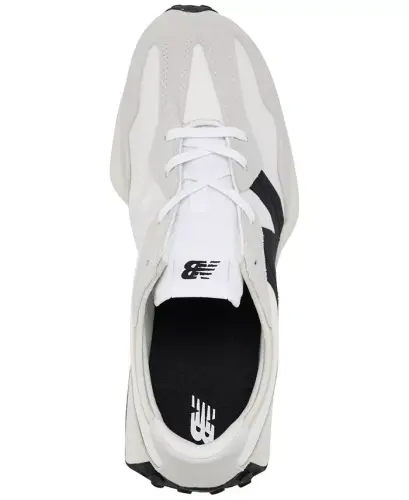 Big Kids 327 Casual Sneakers from Finish Line-Gray, Black - 5