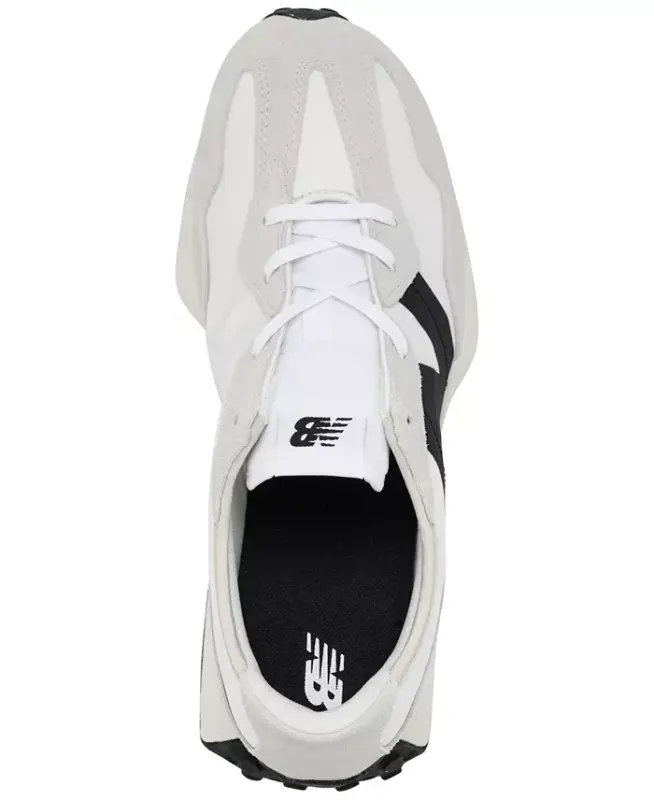 Big Kids 327 Casual Sneakers from Finish Line-Gray, Black - 5