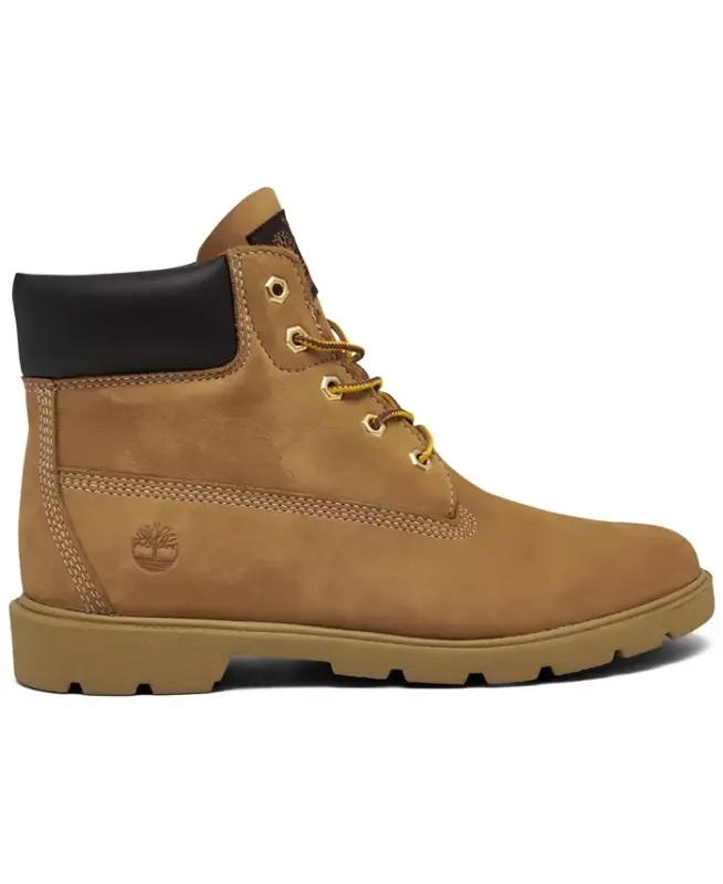 Big Kids' 6 Inch Classic Waterproof Boots from Finish Line-Wheat - 6