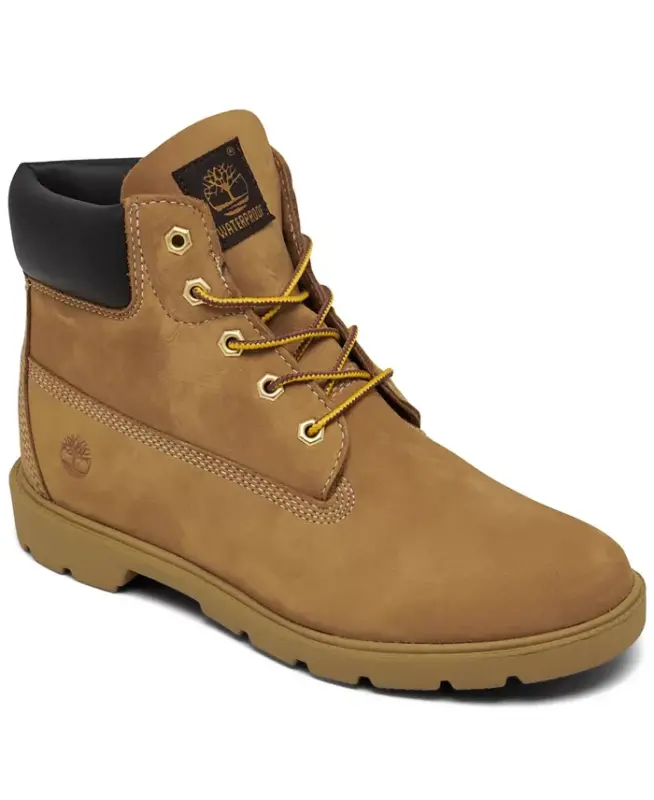 Big Kids' 6 Inch Classic Waterproof Boots from Finish Line-Wheat - 1