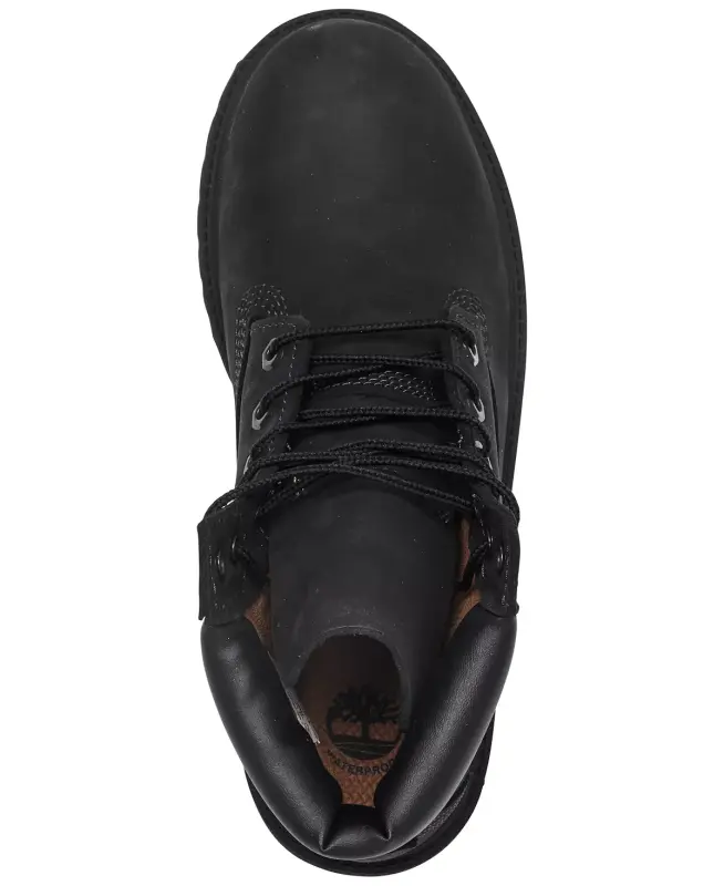 Big Kids' 6 Inch Premium Waterproof Boots from Finish Line - Black - 3