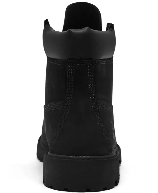 Big Kids' 6 Inch Premium Waterproof Boots from Finish Line - Black - 4