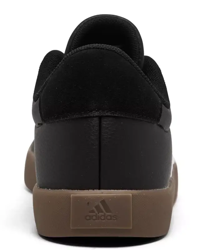 Big Kids' VL Court 3.0 Casual Sneakers from Finish Line - Core Black, Cloud White - 4