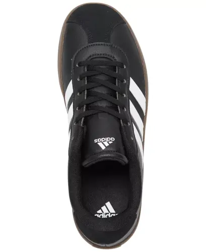 Big Kids' VL Court 3.0 Casual Sneakers from Finish Line - Core Black, Cloud White - 5