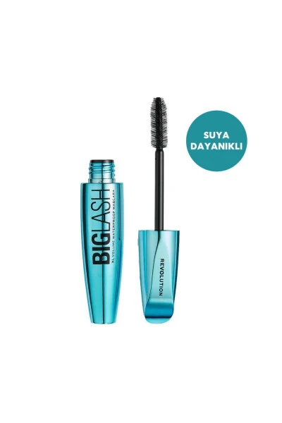 Big Lash Waterproof Volume Maskara suya dayanıklı Takma Kirpik etkisi - Revolution