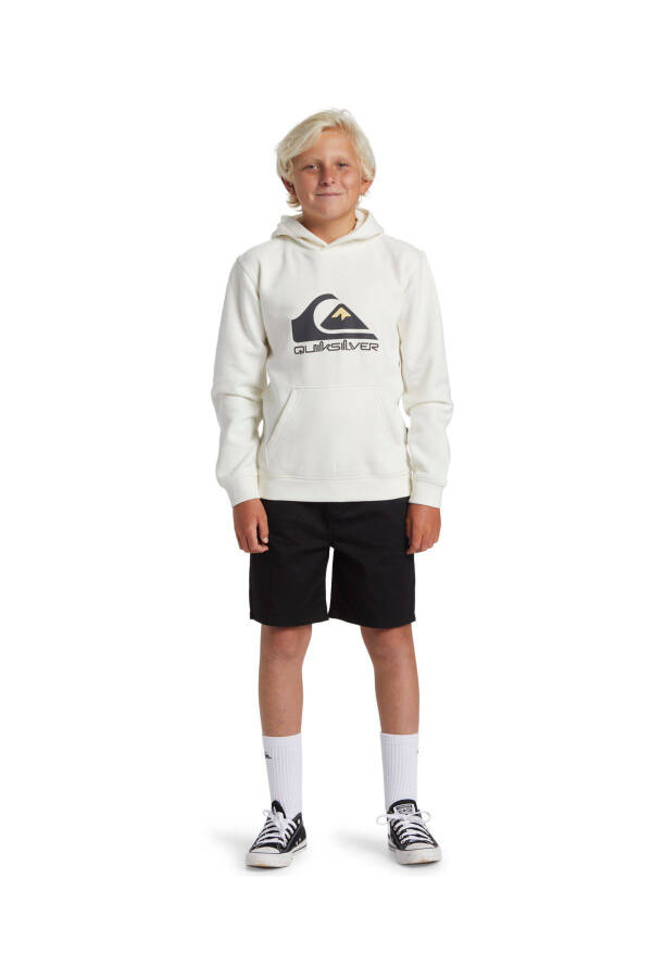 Big Logo Hoodie Kids Sweatshirt Aqbft03099-wbk0 Snow White - 11