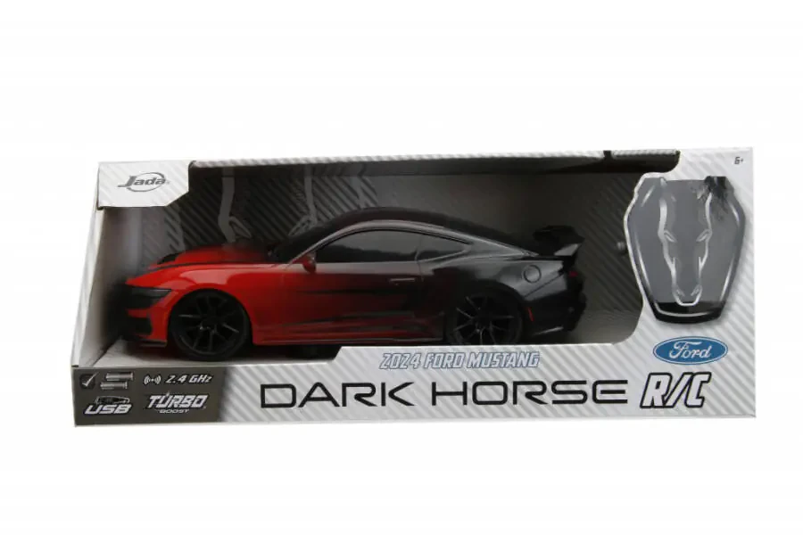Big Time Muscle 1: 16 2024 Ford Mustang Dark Horse RC Radio Control Cars - 1