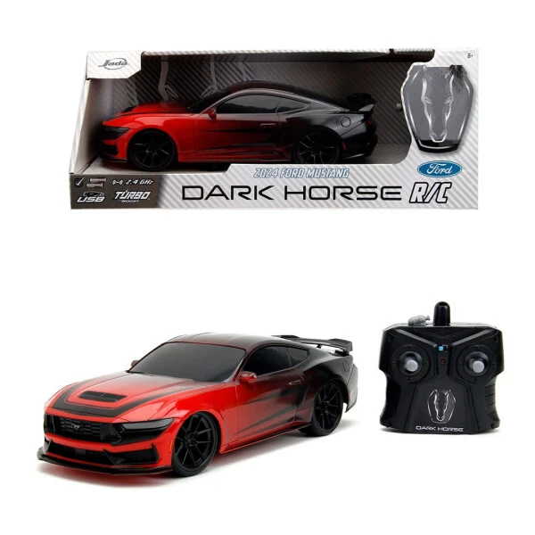 Big Time Muscle 1: 16 2024 Ford Mustang Dark Horse RC Radio Control Cars - 6
