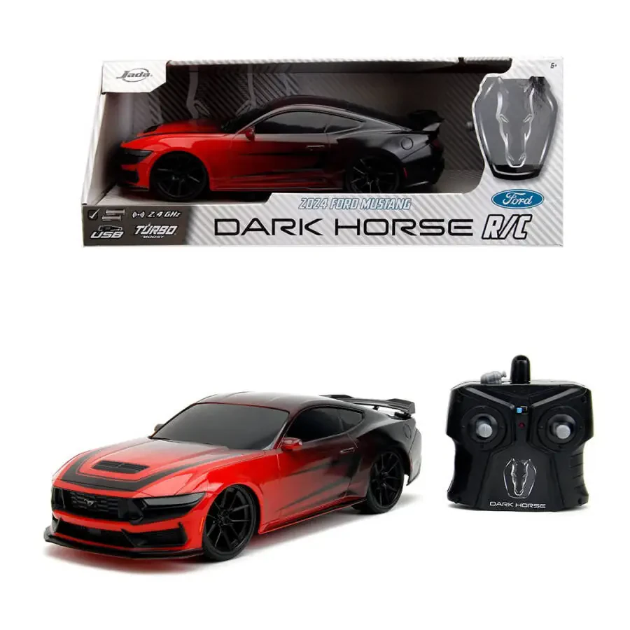 Big Time Muscle 1: 16 2024 Ford Mustang Dark Horse RC Radio Control Cars - 6