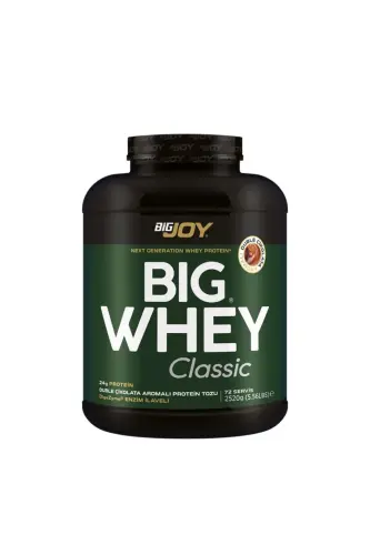 Big Whey Classic Chocolate Flavored Protein Powder 72 Servings 2448 g with Added Digestive Enzymes - BIGJOY SPORTS (1)