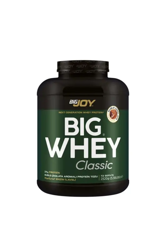 Big Whey Classic Chocolate Flavored Protein Powder 72 Servings 2448 g with Added Digestive Enzymes - 2