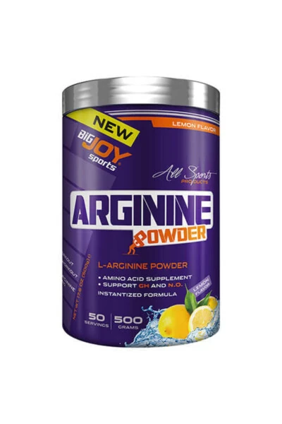 Bigjoy L-arginin 500 gr Limon Hidli Kukun - BIGJOY SPORTS