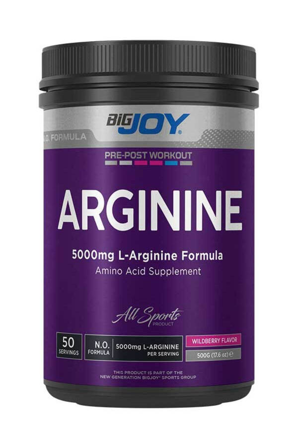 Bigjoy L-arginin kukuni 500gr O'rmon mevalari - 1