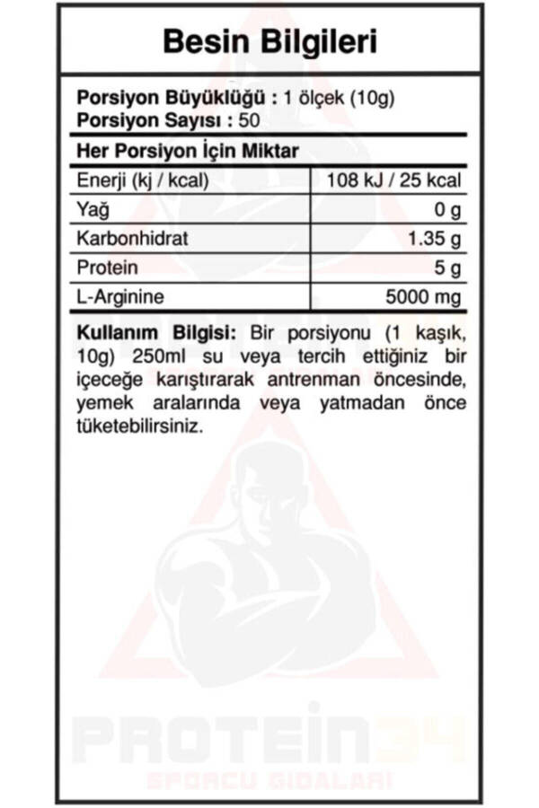 Bigjoy L-arginin kukuni 500gr O'rmon mevalari - 2