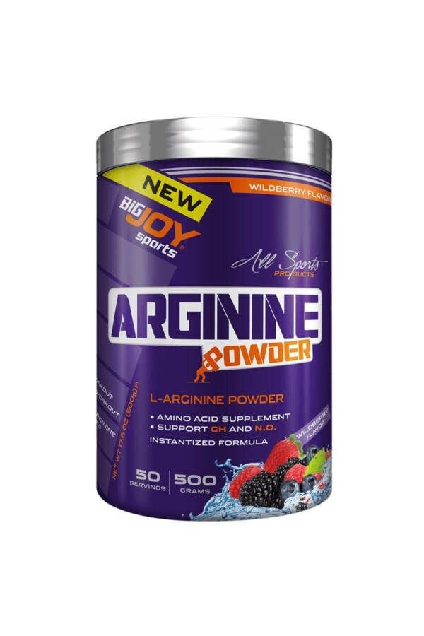 Bigjoy L-arginin kukuni 500gr O'rmon mevalari - 5