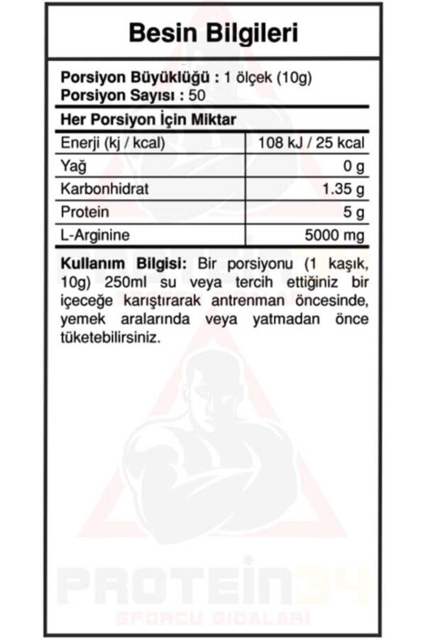 Bigjoy L-arginin kukuni 500gr O'rmon mevalari - 6
