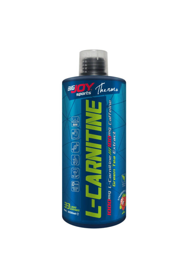 Bigjoy L-carnitine 1000 ml Strawberry Flavored Carnitine Liquid - 3