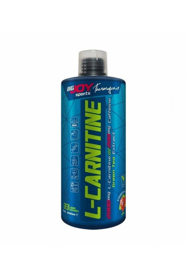 Bigjoy L-carnıtıne 1000 ml 2000 Mg Çilek Aromalı - 1