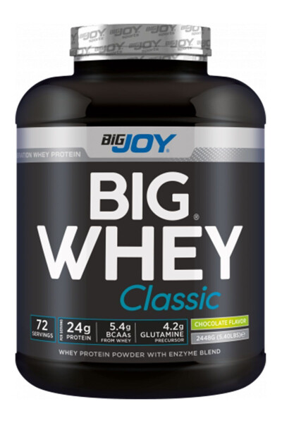 Bigjoy Sports Protein Powder Whey Protein Big Whey Classic Chocolate Flavor 72 Servings - 1