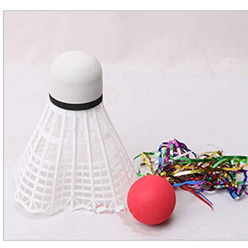 BIGMINTON Badminton Racket Catch Ball Set Sports Festival Slap Ball Game Backyards, Barbecues, Family Reunions Family Couple Nighttime Exercise - 4