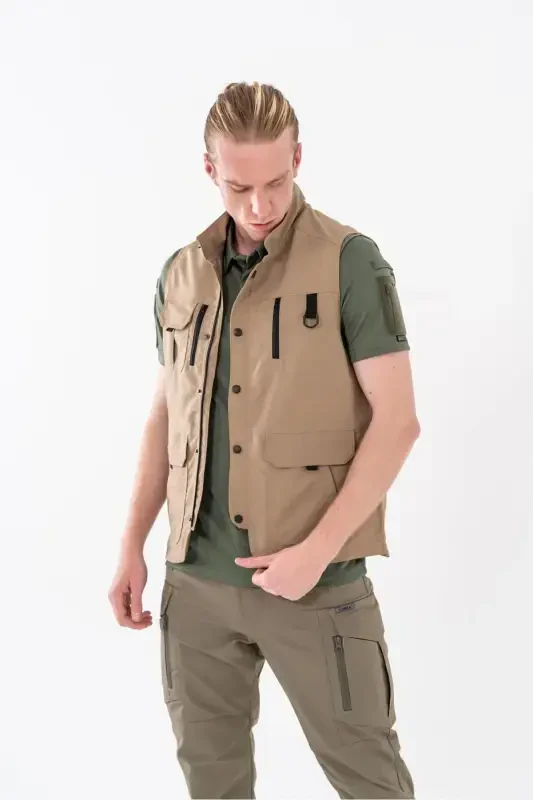 Bikatex Tactical Hunter Vest Multi-Pocket Journalist Vest - 201-BEJ - 1