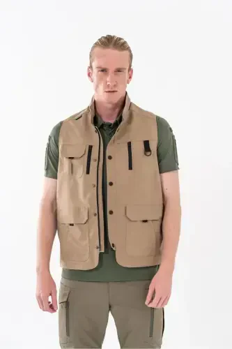 Bikatex Tactical Hunter Vest Multi-Pocket Journalist Vest - 201-BEJ - 3
