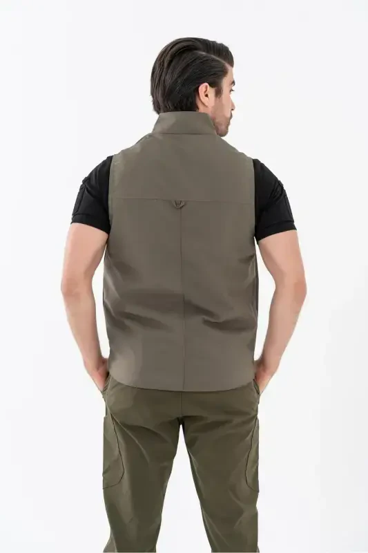 Bikatex Тактический Охотничий Жилет Многокарманный Жилет Журналиста - 201-ХАКИ3 - 7